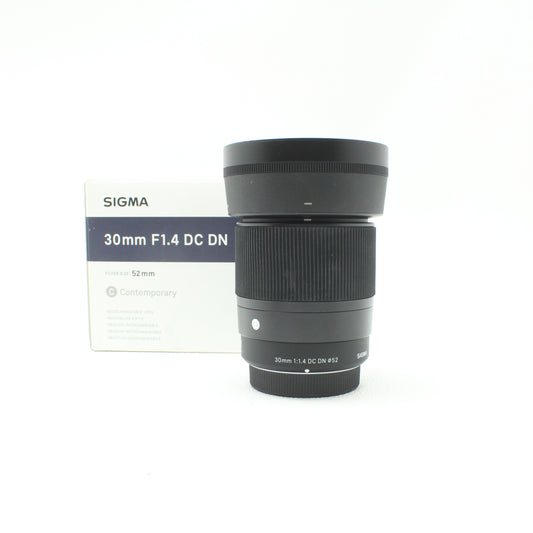中古 SIGMA 30mm F1.4 DC DN Contemporary マイクロフォーサーズ