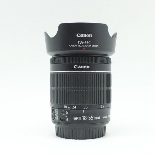 中古 Canon EF-S 18-55mm F3.5-5.6 IS STM