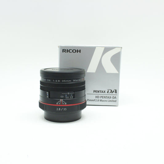 中古 PENTAX HD-DA 35mm F2.8 MACRO　【8月2日(土)Youtube生配信でご紹介】