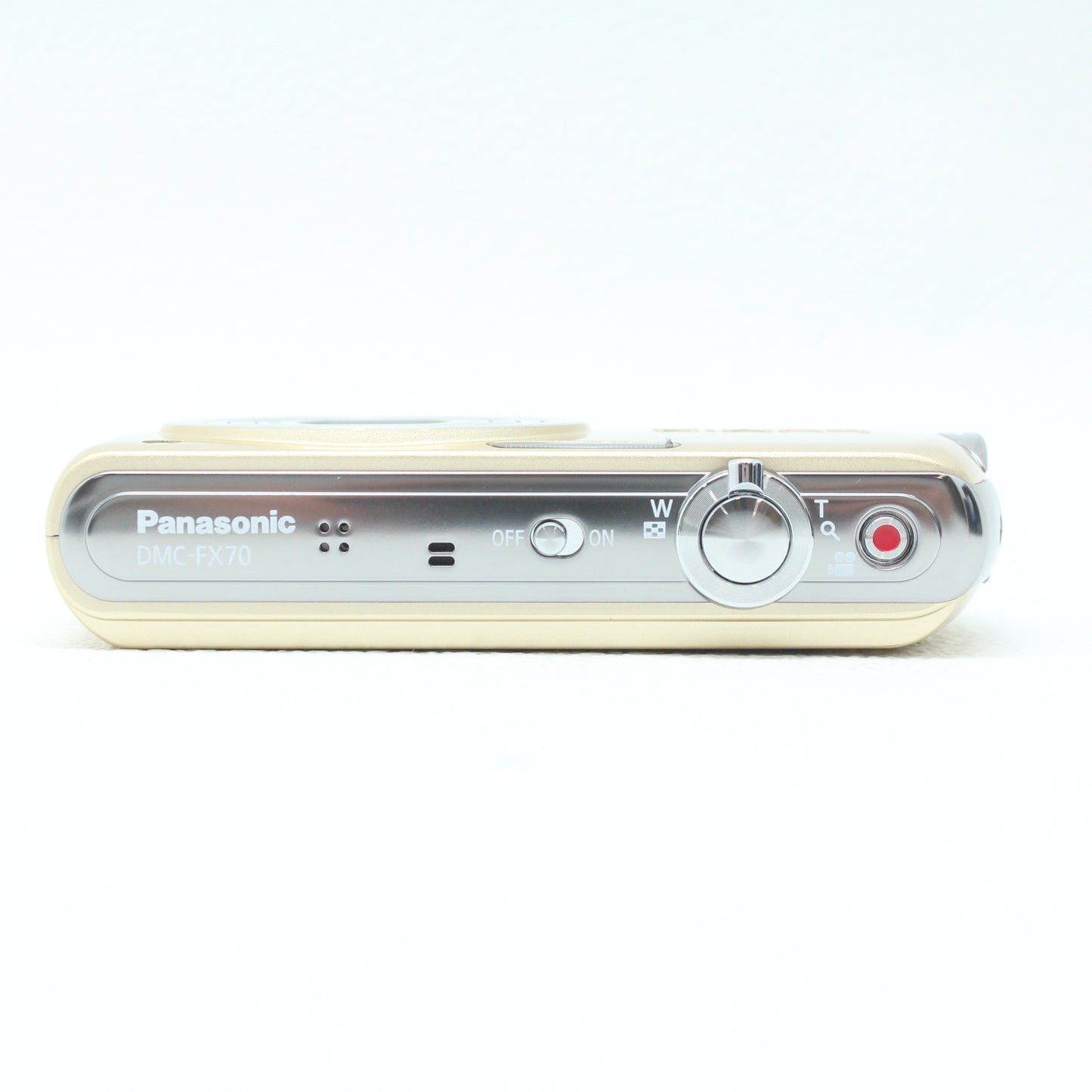 中古 Panasonic LUMIX DMC-FX70 ゴールド（箱付き）