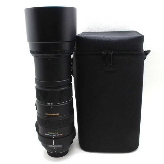 中古 SIGMA APO 150-500mm F5-6.3 DG OS HSM Nikon用