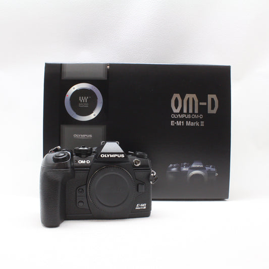 中古 OLYMPUS OM-D E-M1 MarkIII 【8月9日(土)Youtube生配信でご紹介】