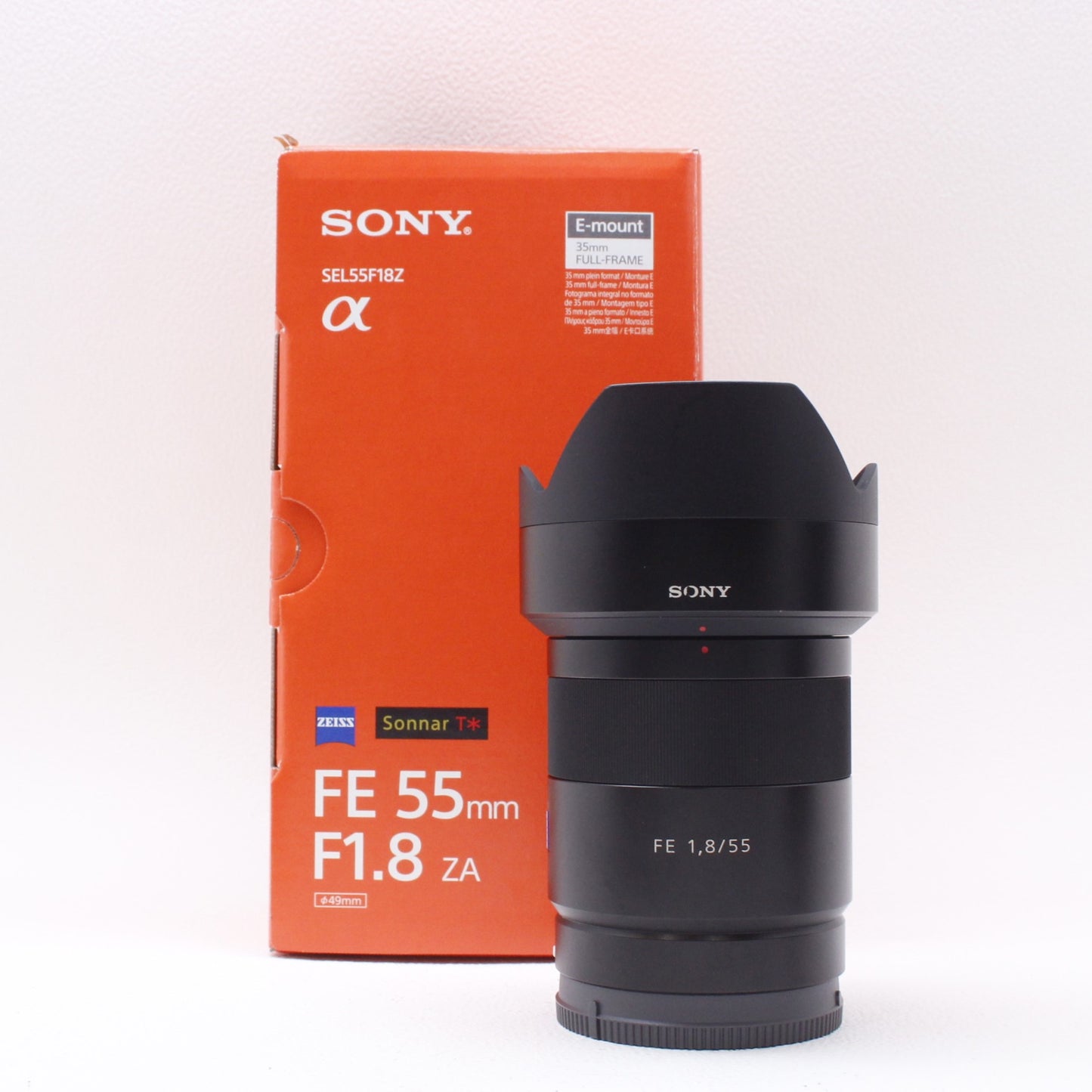 中古 【お客様専用】SONY ZEISS Sonar T* FE 55mm F1.8 ZA 【8月16日(土)Youtube生配信でご紹介】