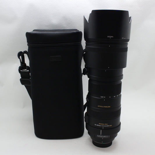 中古 SIGMA DG 50-500mm F4.5-6.3 APO HSM (Nikon用)【8月16日(土)Youtube生配信でご紹介】
