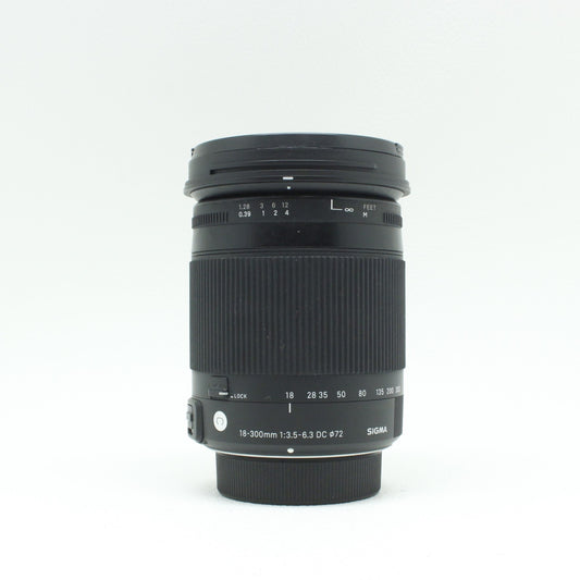 中古 SIGMA 18-300mm F3.5-6.3 DC OS HSM (Nikon用)