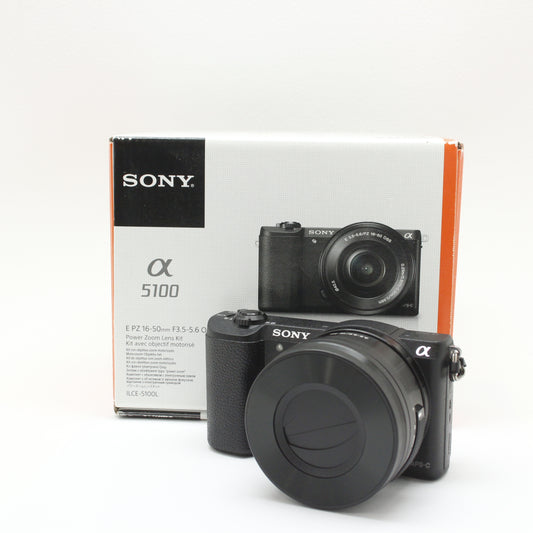 中古 SONYα 5100 レンズ kit (PZ付）