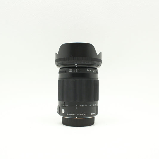 中古 SIGMA 18-300mm F3.5-6.3 コンテンポラリー
