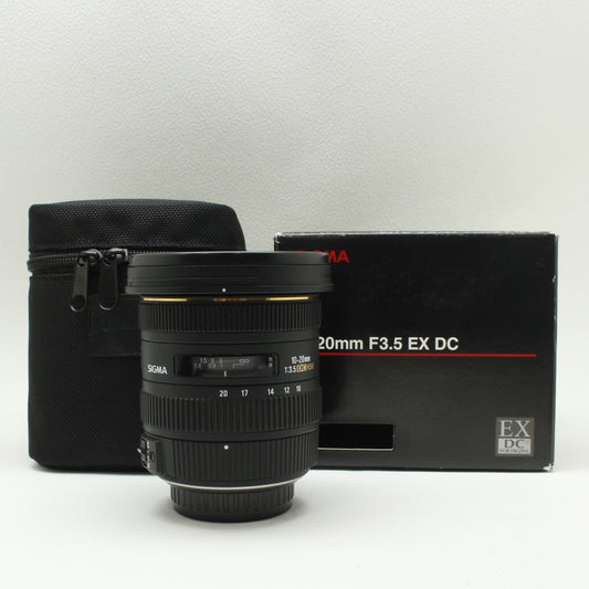 中古 SIGMA 10-20mm F3.5 EX DC (PENTAX用)
