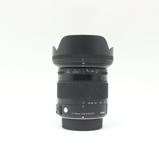 中古 SIGMA 17-70mm F2.8-4 DC OS HSM (Nikon用)