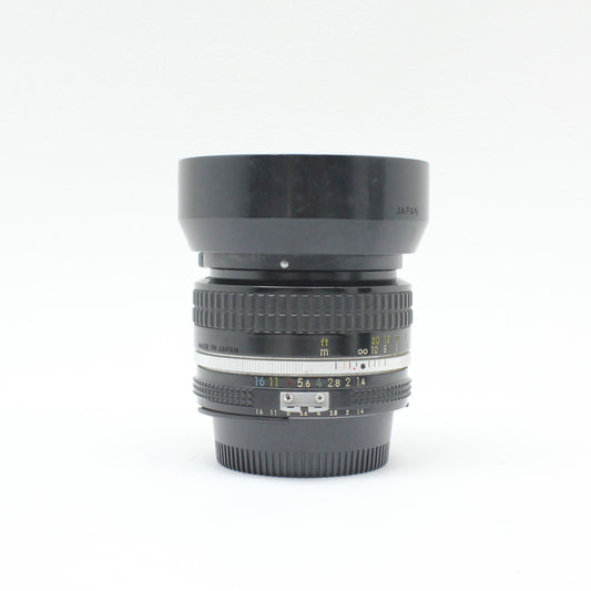 中古 Nikon Ai NIKKOR 50mm F1.4 　【8月26日(火) YouTube生配信でご紹介】