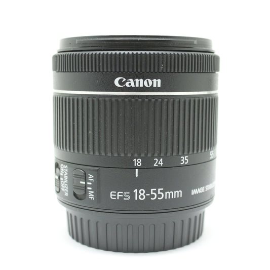 中古 Canon EF-S 18-55mm F4-5.6 IS STM