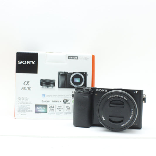 中古 SONY α 6000 パワーズームキット