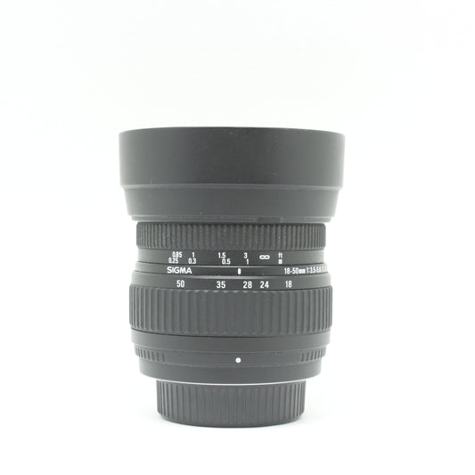 中古 SIGMA 18-50mm F3.5-5.6 DC D (Nikon用)