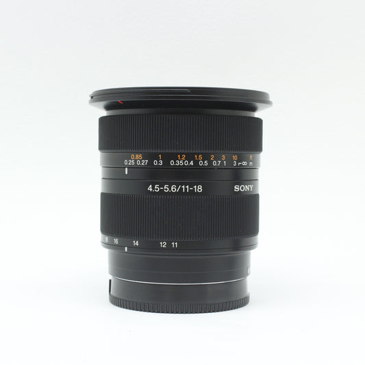中古 SONY 11-18mm F4-5.6 DT　