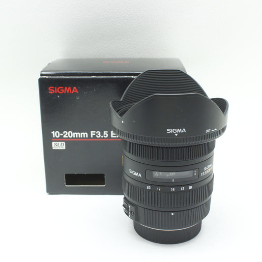 中古 SIGMA 10-20mm F3.5 EX DC HSM(PENTAX用)