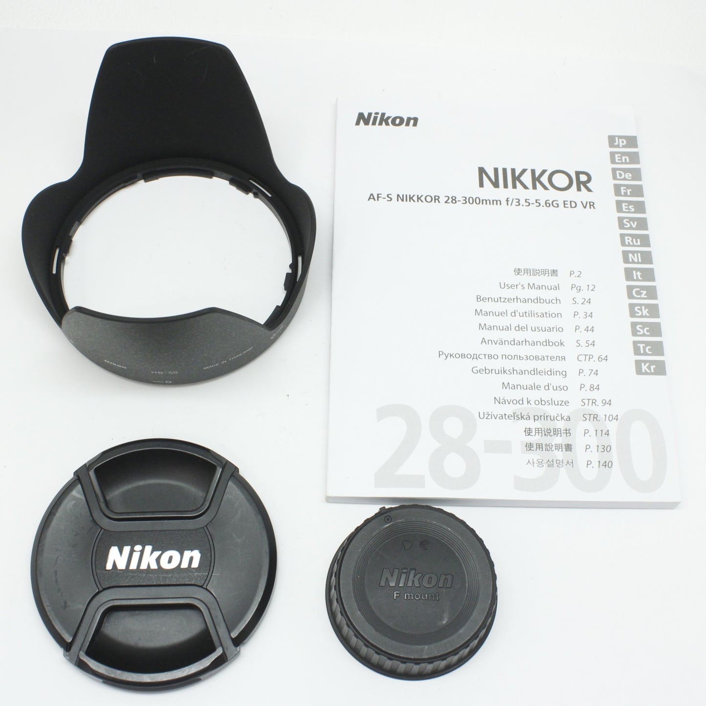 中古 Nikon AF-S NIKKOR 28-300mm F3.5-5.6 G ED VR