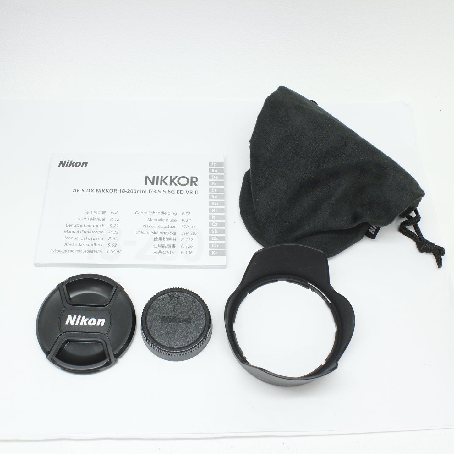 中古 Nikon AF-S NIKKOR 18-200mm F3.5-5.6 G Ⅱ ED VR