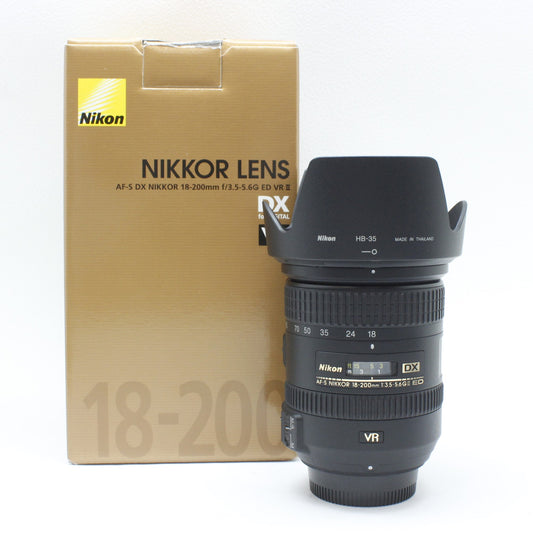 中古 Nikon AF-S NIKKOR 18-200mm F3.5-5.6 G Ⅱ ED VR