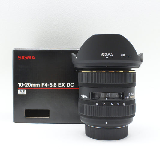 中古 SIGMA EX 10-20mmF4-5.6 DC HSM (Nikon用)