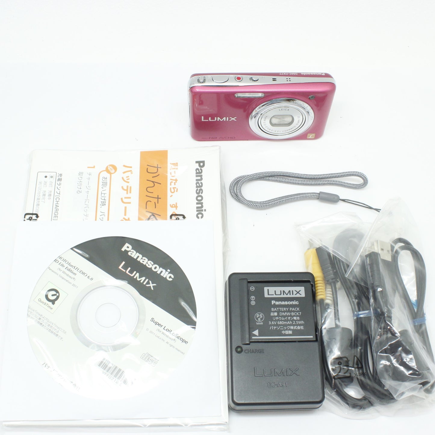 中古 Panasonic DMC-FX77P