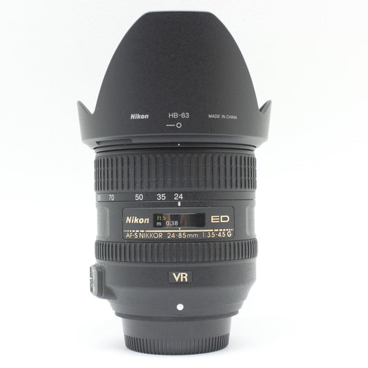 中古 Nikon AF-S NIKKOR 24-85mm F3.5-4.5 G ED VR