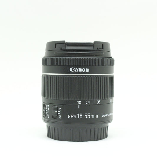 中古 Canon EF-S 18-55mm F4-5.6 IS STM