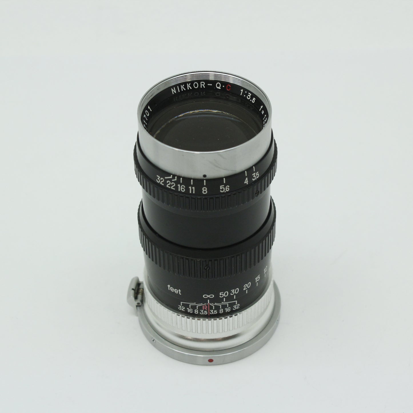 中古 Nikon NIKKOR Q C 13.5cm F3.5（Sマウント）　【10月4日(土) YouTube生配信でご紹介】