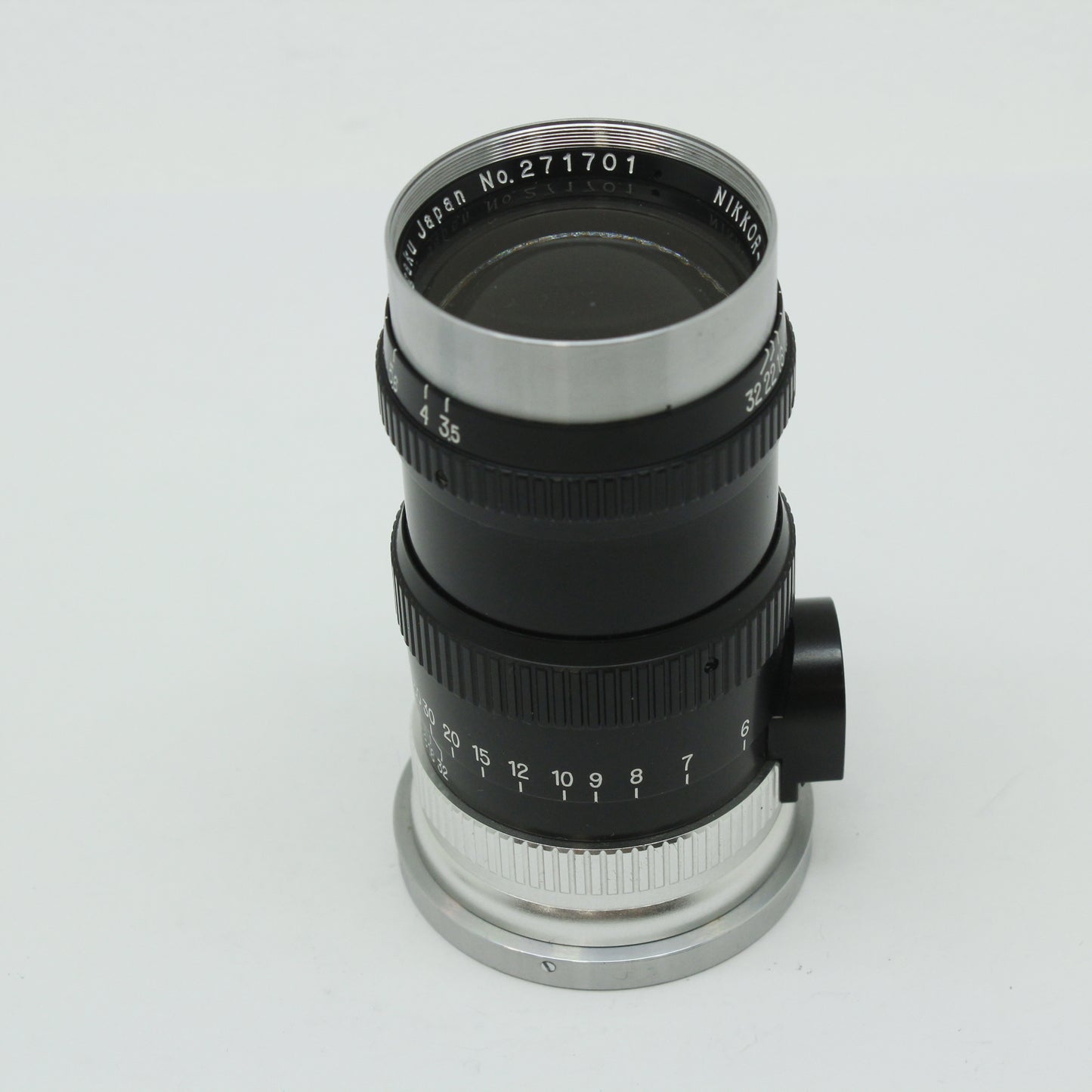 中古 Nikon NIKKOR Q C 13.5cm F3.5（Sマウント）　【10月4日(土) YouTube生配信でご紹介】