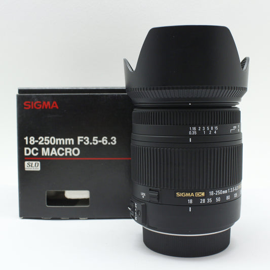 中古 SIGMA 18-250mm F3.5-6.3 DC HSM(PENTAX用)
