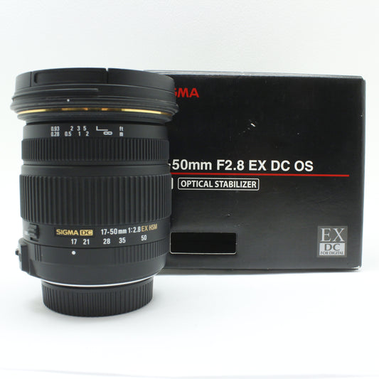 中古 SIGMA 17-50mm F2.8EXDC OS HSM (Nikon用)