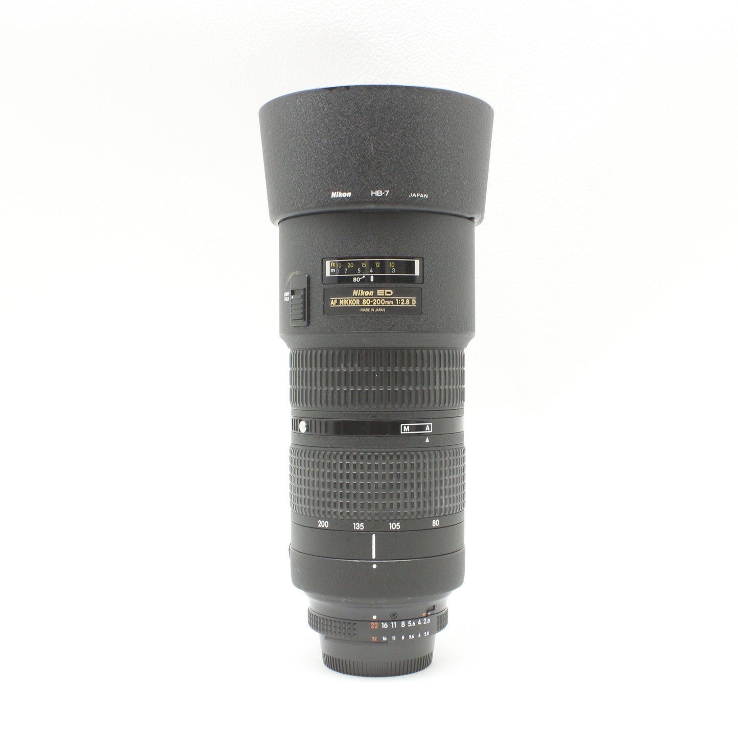 中古 Nikon AiAF80-200mm F2.8 D ED 【10月11日(土) YouTube生配信でご紹介】