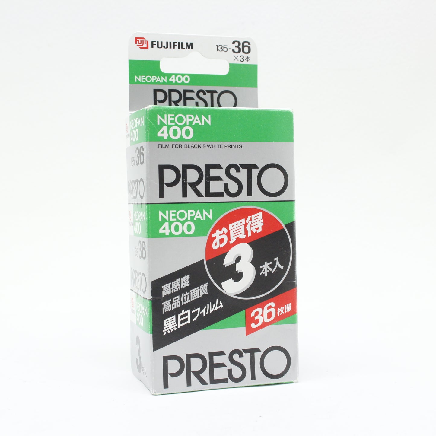 中古 NEOPAN 400 PRESTO 135-36×3
