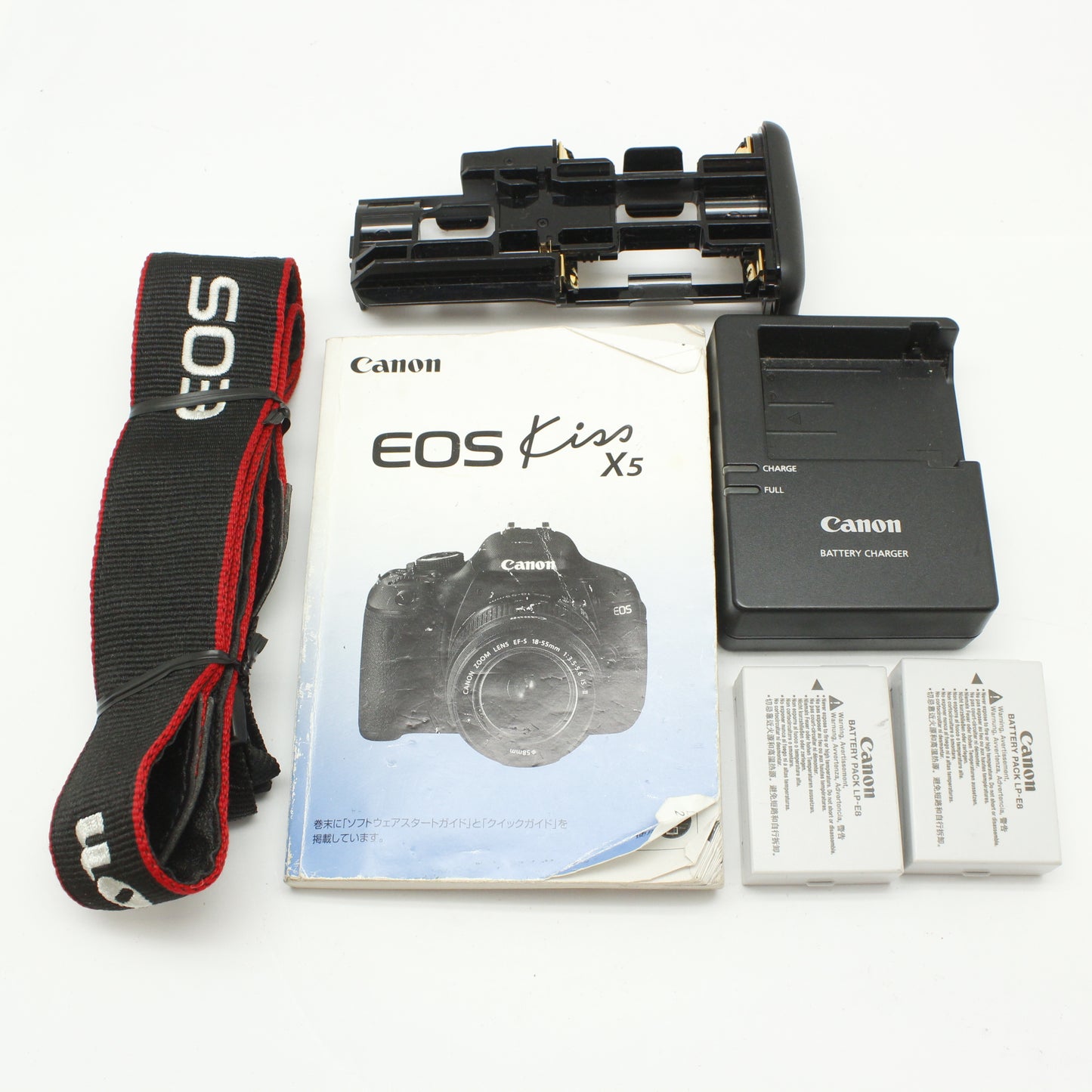 中古 Canon EOS Kiss X5(グリップ付き)