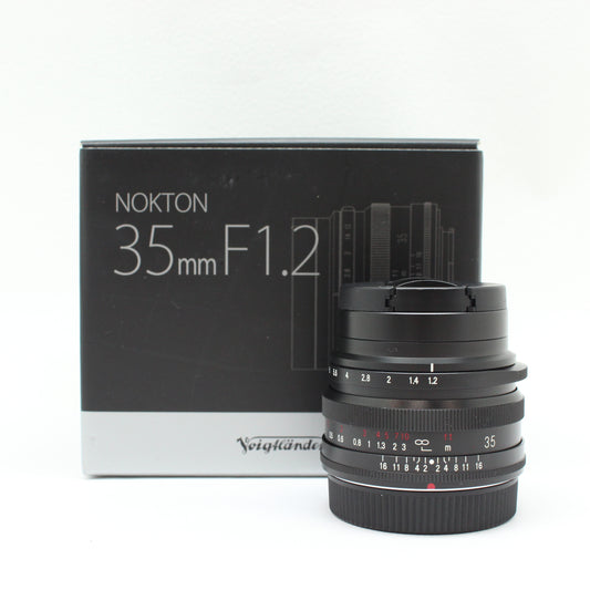 中古 Voigtlander NOKTON 35mm F1.2 Xマウント　【10月25日(土) YouTube生配信でご紹介】