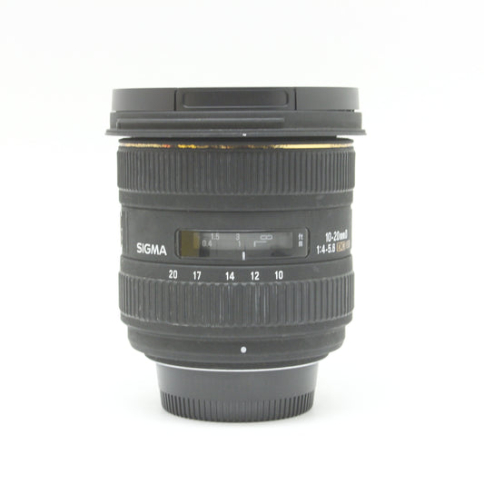 中古 SIGMA 10-20mm D F4-5.6 DC HSM