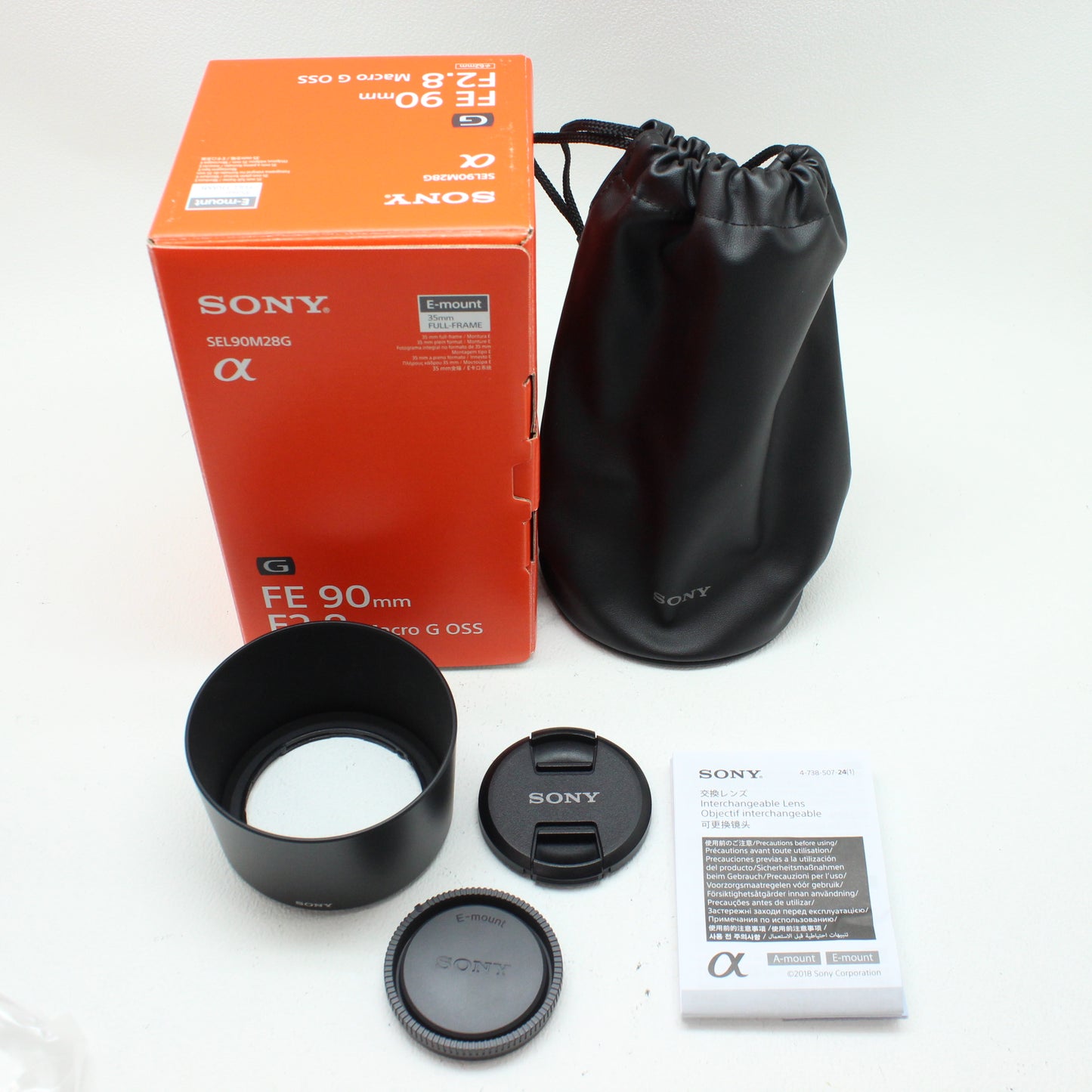 中古 SONY FE 90mm F2.8 MACRO G OSS