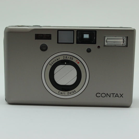 中古 CONTAX T3前期型 シルバー【11月8日(土) YouTube生配信でご紹介】