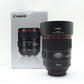 中古 Canon EF85mm F1.4 L IS USM 【11月15日(土) YouTube生配信でご紹介】