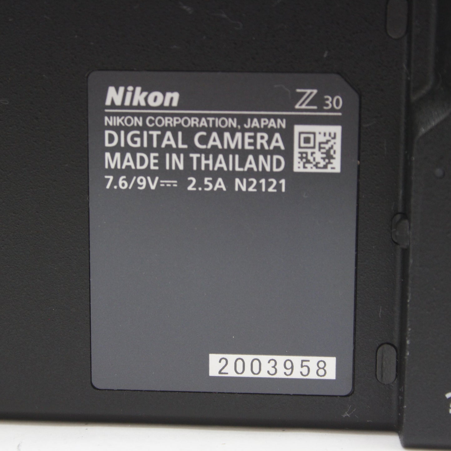 中古 Nikon Z30