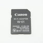 中古 Canon Wi-Fi ADAPTER W-E1