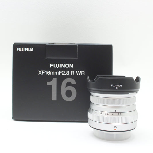 中古 FUJIFILM XF16mm F2.8 R WR SV　【11月15日(土) YouTube生配信でご紹介】
