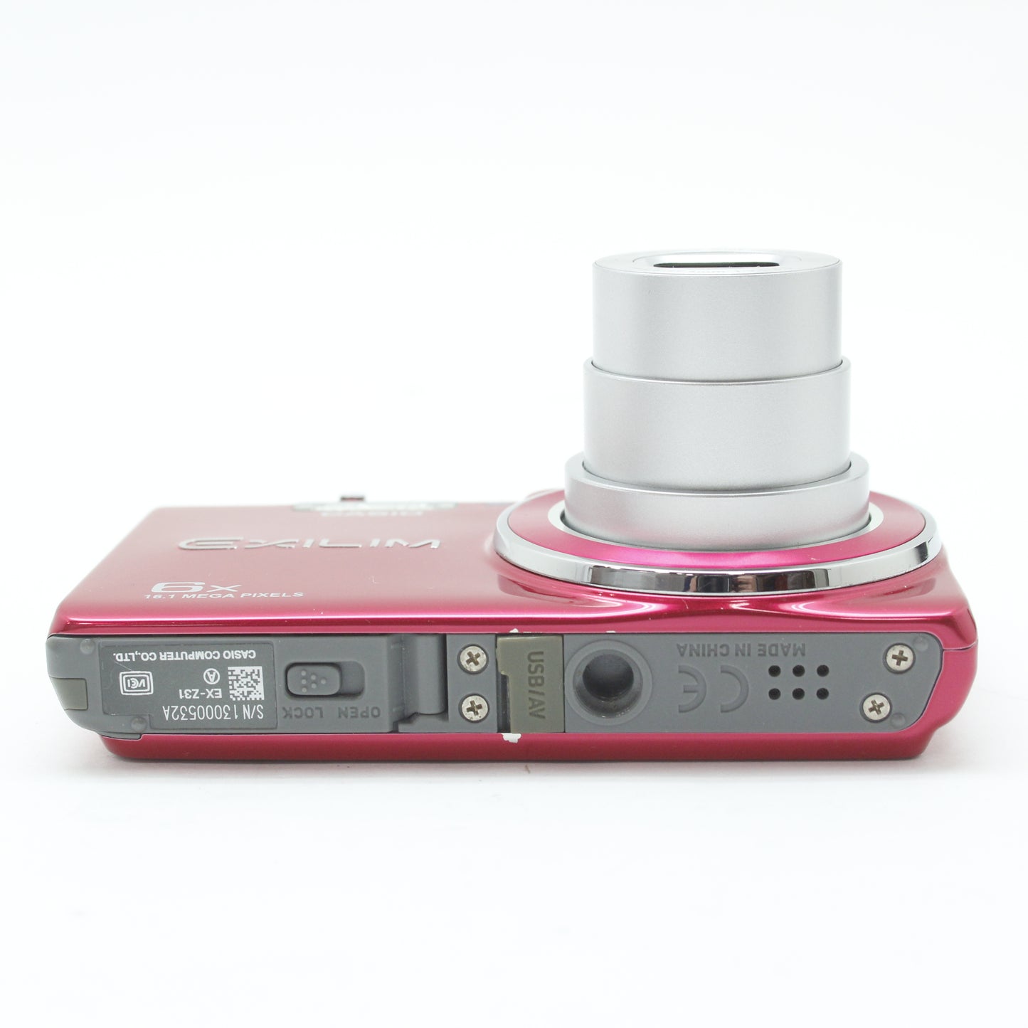 中古 CASIO EXILIM EX-Z31　レッド