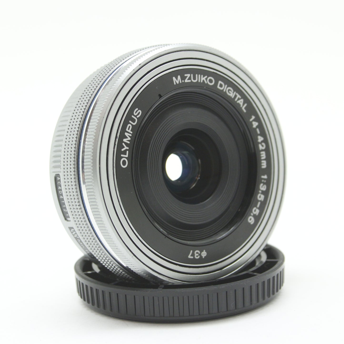 中古 OLYMPUS M.ZUIKO 14-42mm F3.5-5.6 EZ シルバー