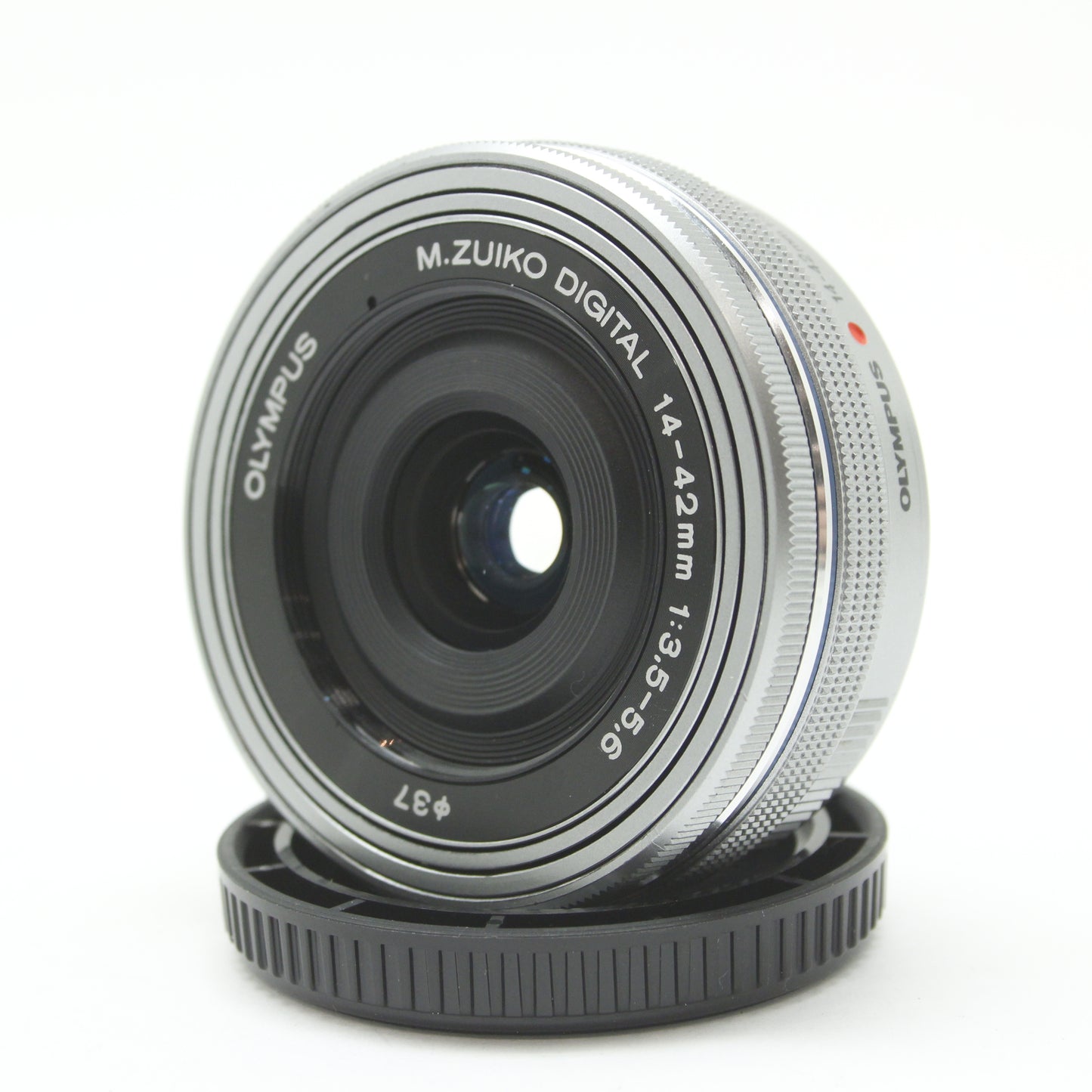 中古 OLYMPUS M.ZUIKO 14-42mm F3.5-5.6 EZ シルバー
