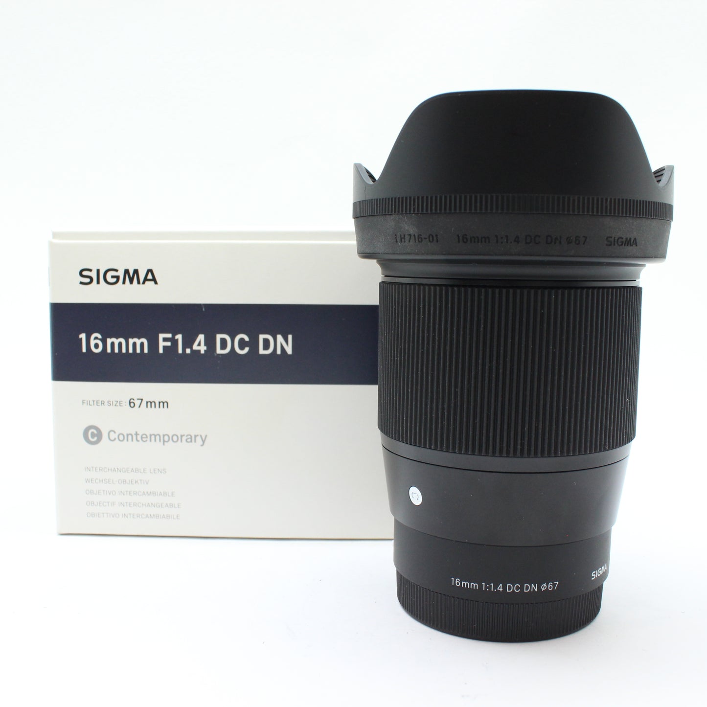 中古 SIGMA 16mm F1.4 DC DN (Eマウント)　【11月29日(土) YouTube生配信でご紹介】