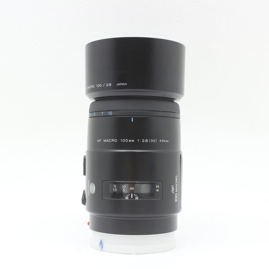 中古 MINOLTA AF MACRO 100mm F2.8
