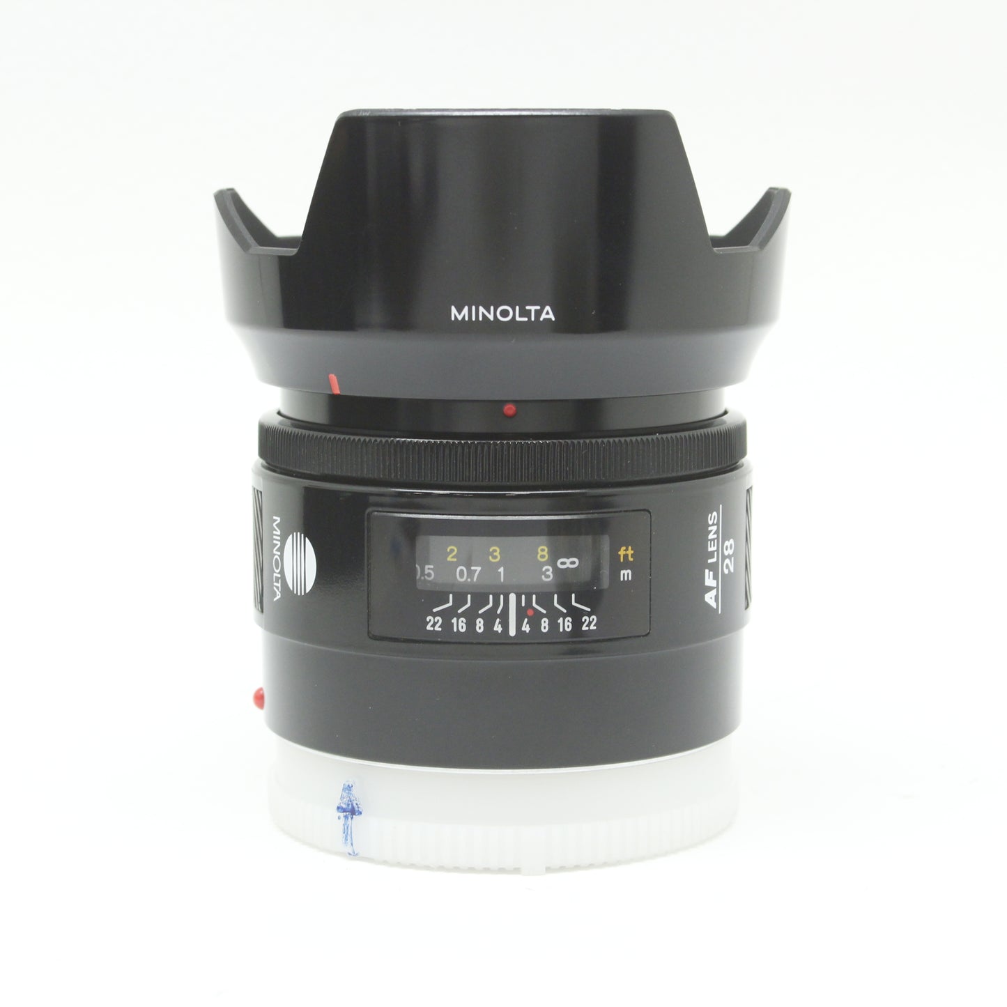中古 MINOLTA AF 28mm F2 【12月6日(土) YouTube生配信でご紹介】
