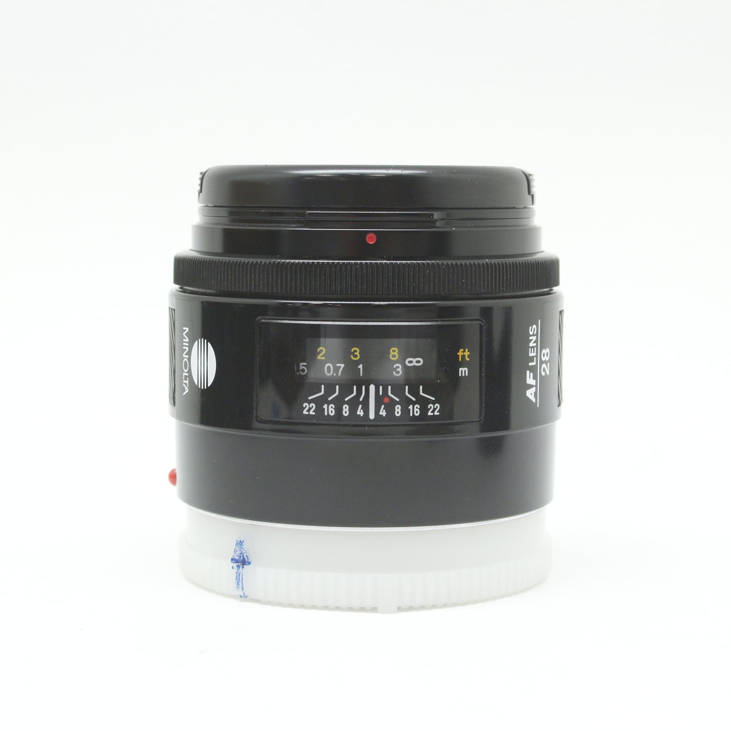 中古 MINOLTA AF 28mm F2 【12月6日(土) YouTube生配信でご紹介】