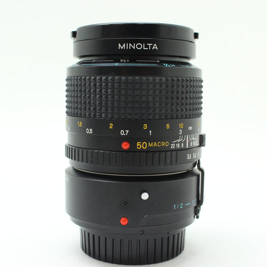 中古 MINOLTA MD MACRO 50mm F3.5