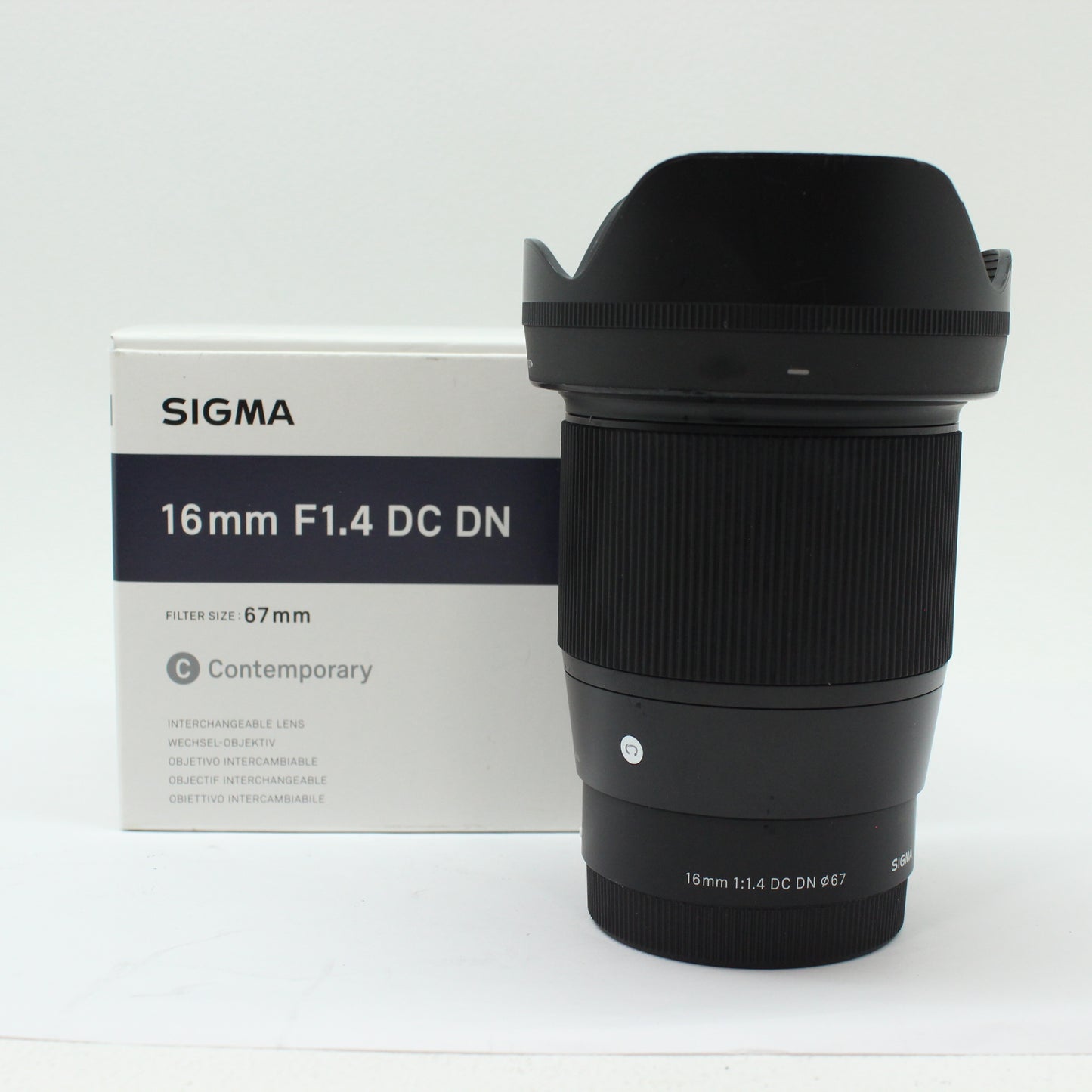 中古 SIGMA 16mm F1.4 DC DN(Eマウント)